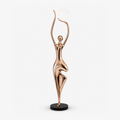 Pose Yoga Sculpture Floor Lamp