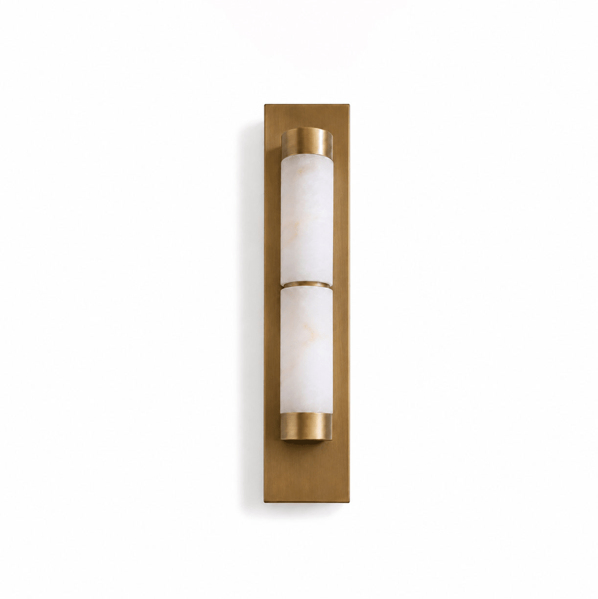 Columnar Alabaster Sconce