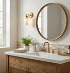 Avelin Alabaster Cylinder Wall Sconce