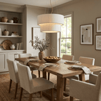 Cirrus Corded Cotton Pendant Lamp