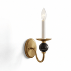 Meander Brass Sconce