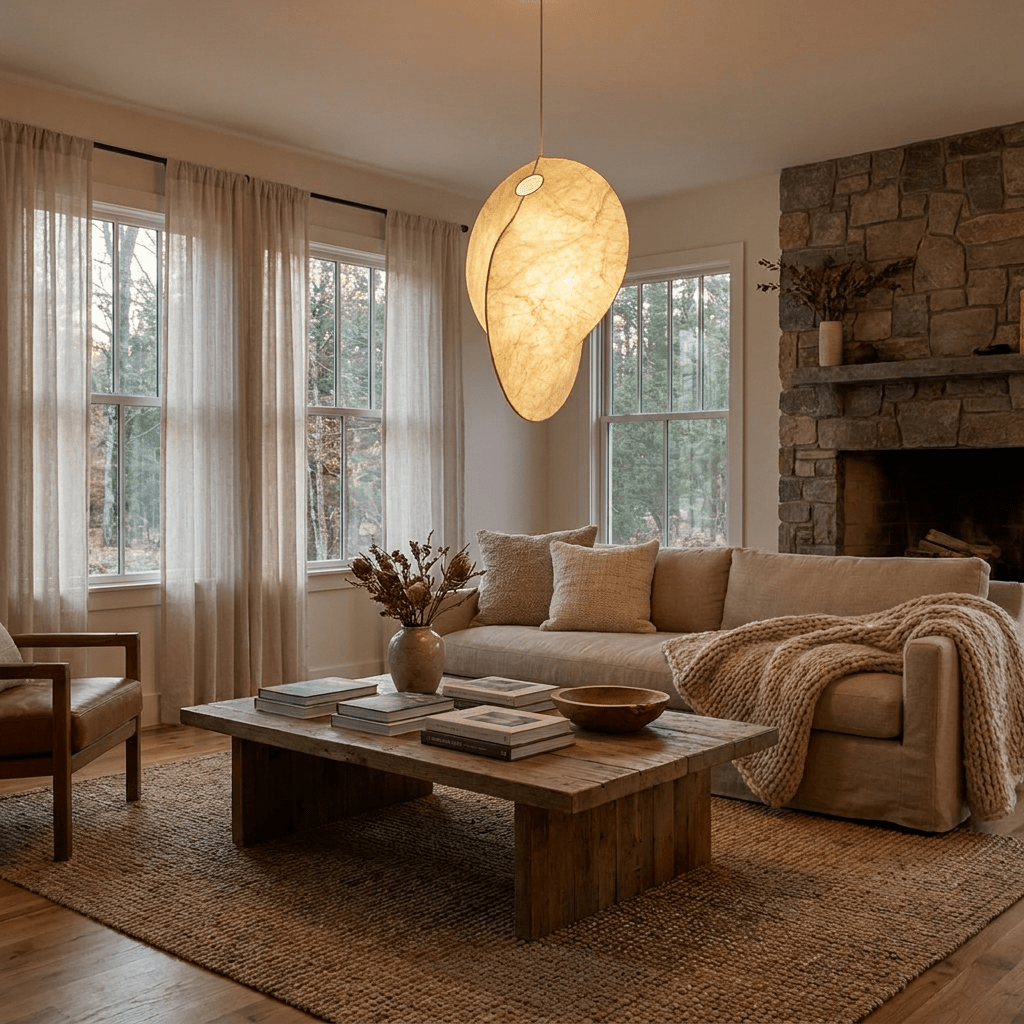 Celeste Crescent Pendant Light