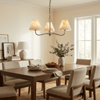 Fenwick Alabaster Cone Chandelier