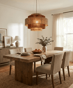 Reed Tiered Rope Pendant Lamp