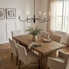 Linden Wave Arm Chandelier