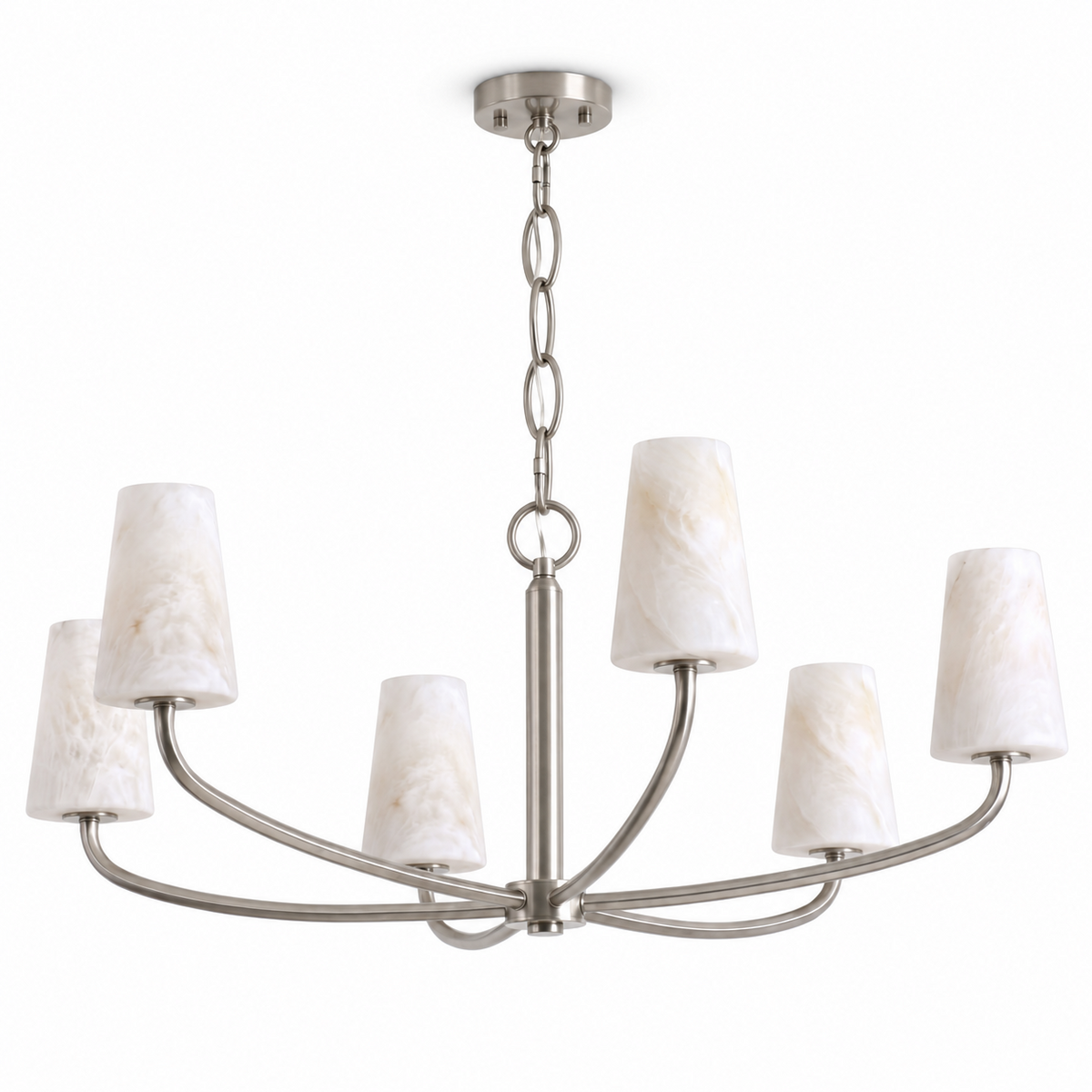 Osier Alabaster Chandelier