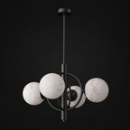 Orbit Alabaster Chandelier