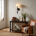 Abacus Alabaster Wall Sconce