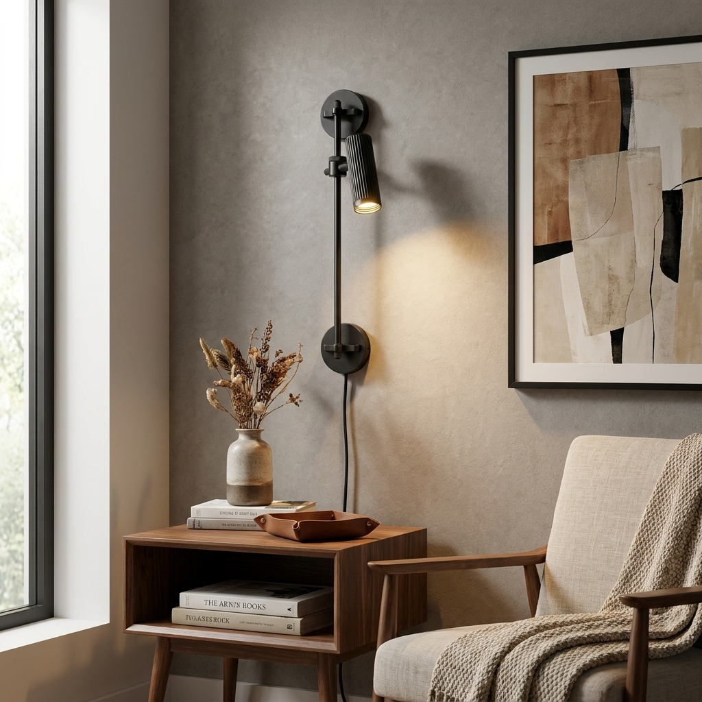 Spot Rail Plug-in Wall Light