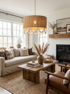 Parasol Hemp Rope Pendant Lamp
