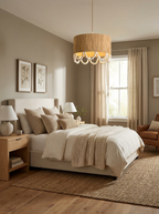 Parasol Hemp Rope Pendant Lamp