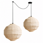 Facet Fabric Pendant Lamp