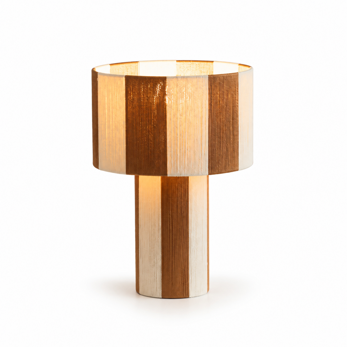 Spool Cotton Thread Table Lamp