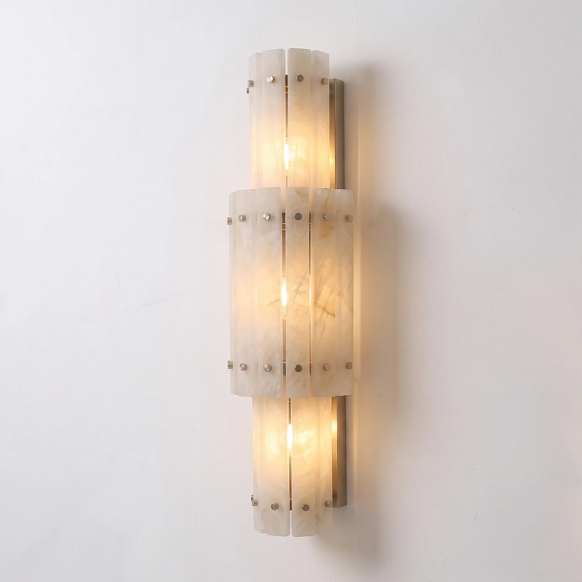 Strata Alabaster Wall Sconce