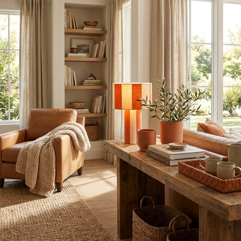 Spool Cotton Thread Table Lamp