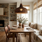 Willow Woven Rattan Pendant Lamp