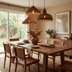 Willow Woven Rattan Pendant Lamp