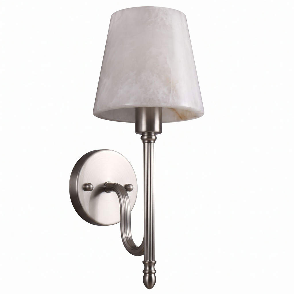 Reed Alabaster Wall Sconce