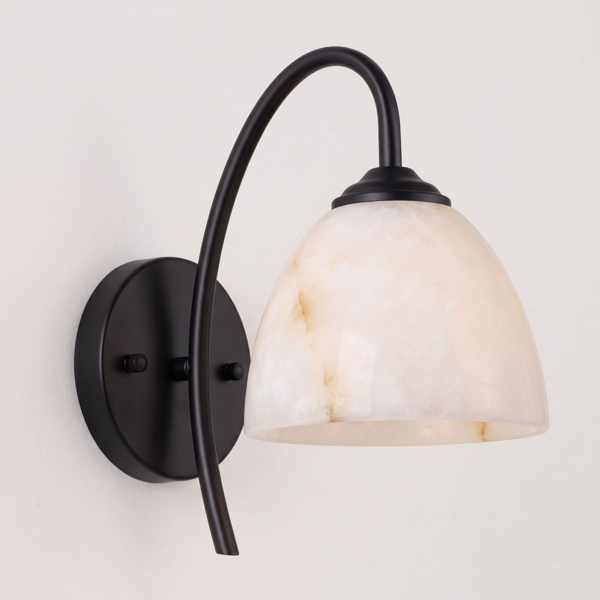 Harebell Alabaster Wall Sconce