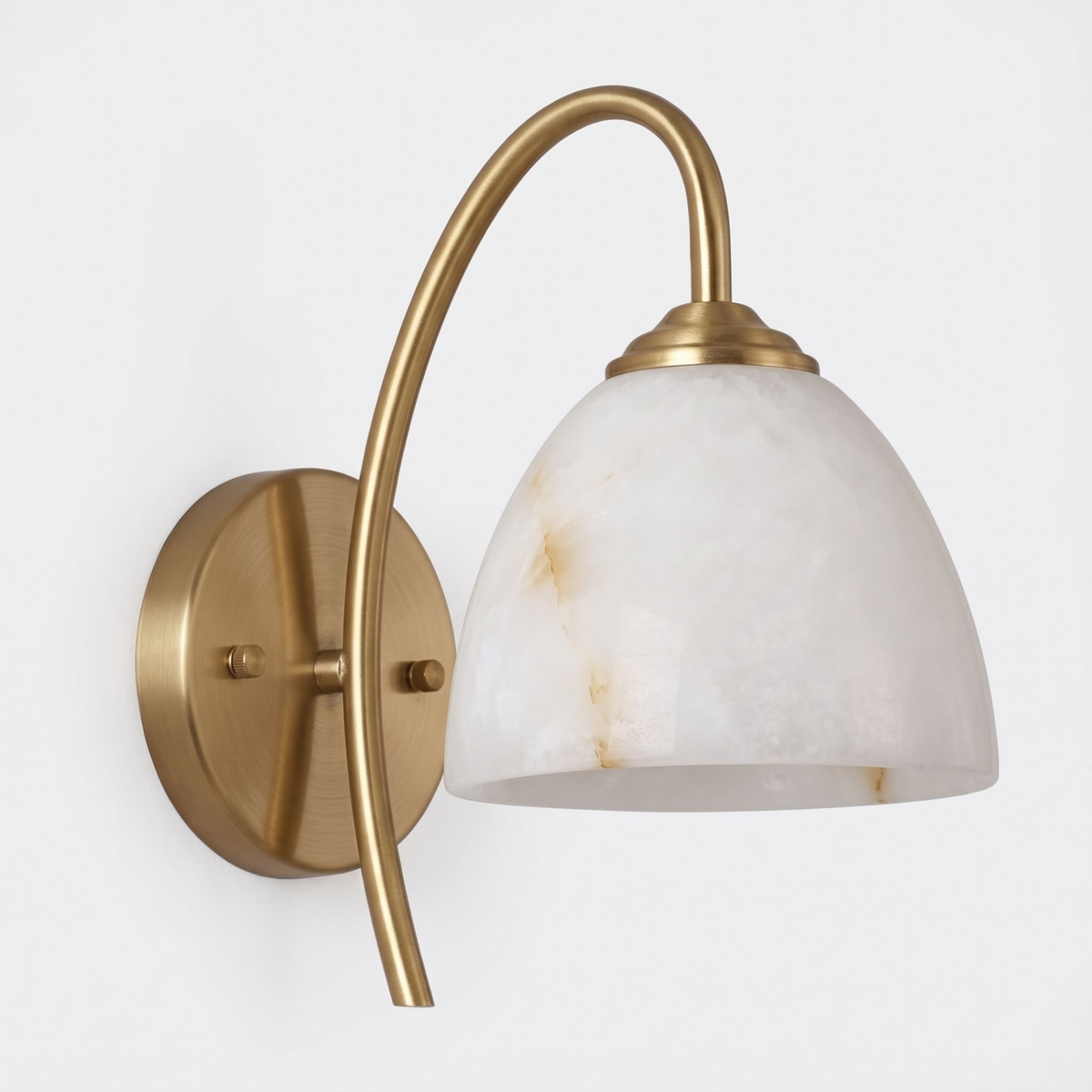 Harebell Alabaster Wall Sconce