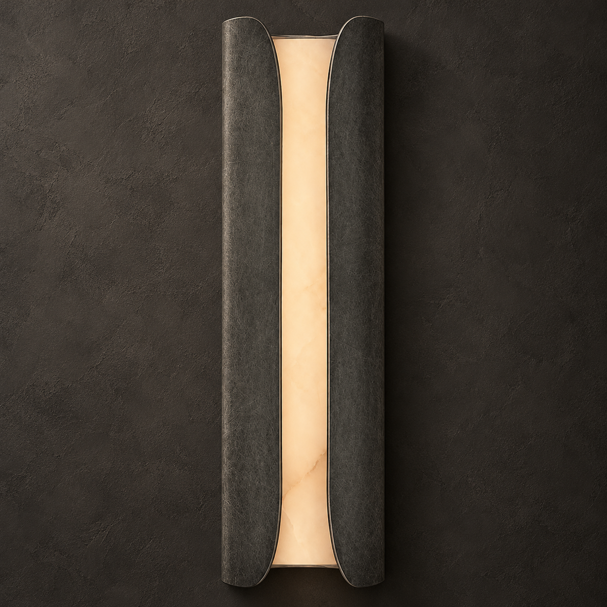 Cradled Alabaster Sconce