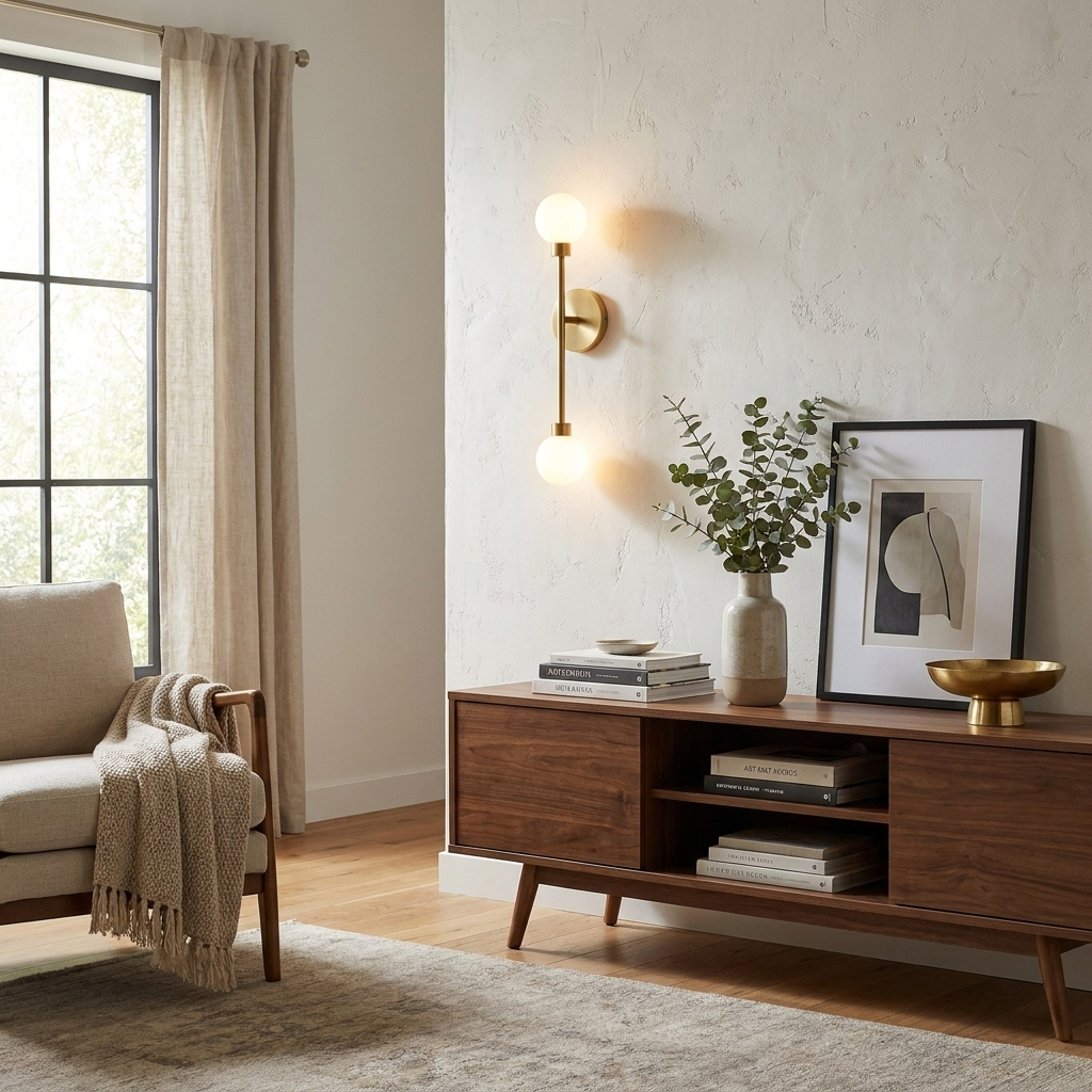 Axelline Alabaster Up Down Wall Sconce