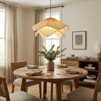 Ondulie Ruffle Fabric Pendant Light