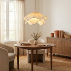 Ondulie Ruffle Fabric Pendant Light