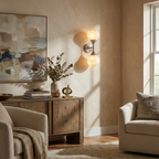 Duolune Alabaster Up Down Wall Sconce