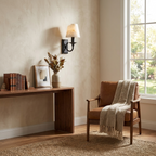 Ambrevil Alabaster Shade Wall Sconce