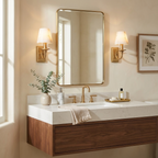 Ambrevil Alabaster Shade Wall Sconce