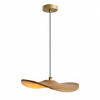 Gyre Wood Blade Chandelier