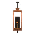 Black Outdoor Lantern lamp W 17 x D 29 x H 67 cm / W 6.6″ x D 11.5″ x H 26.5’’ / Black / Warm Light Wall lamp