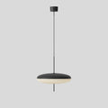 Model 2065 Pendant Lamp ? 19.7″ x H 21.7″ / Dia 50cm x H 55cm (plastic lampshade) / Black Pendant light