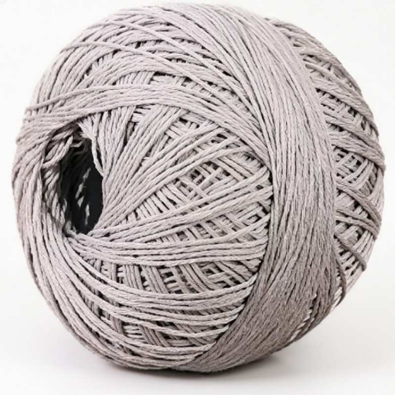 Baumwolle-Leinen Mischgarn – 500g Häkelgarn & Strickgarn – 1,5mm Stärke – Atmungsaktives Naturgarn für Sommermode