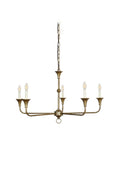 Rustic Vintage Cecil Chandelier Dia 91cm x H 47cm / ∅ 35.8″ x H 18.5″ / Antique Bronze chandelier