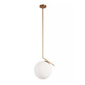 Dainolite Pendant Lamp W 30cm x D 30cm x H 70cm / Gold + White Pendant light
