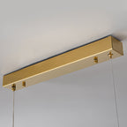 Linear Alabaster Chandelier Chandelier