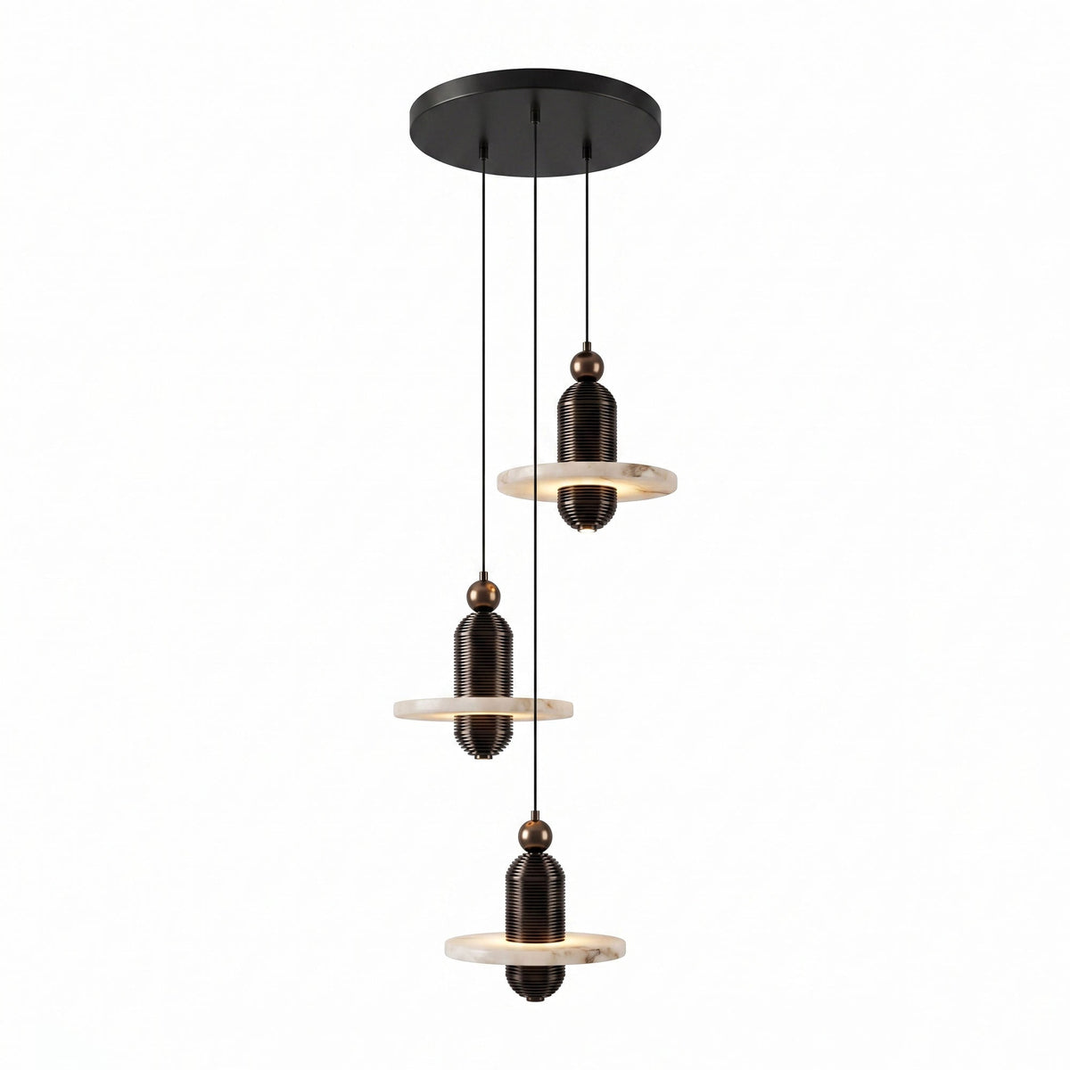 Saturn Alabaster Pendant Light