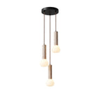 Matchstick Travertine Pendant Lamp