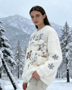 Kuscheliger Damen Flanell Hoodie mit süßem 3D-Tier-Motiv Herbst & Winter Größe S-5XL