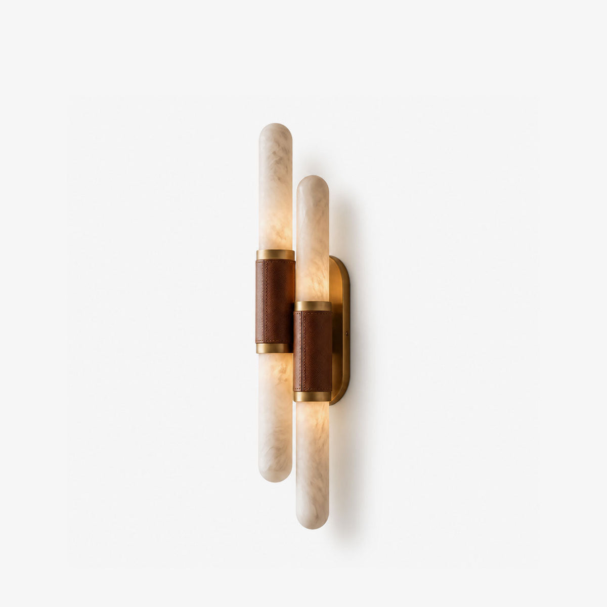Sleeve Alabaster Wall Sconce