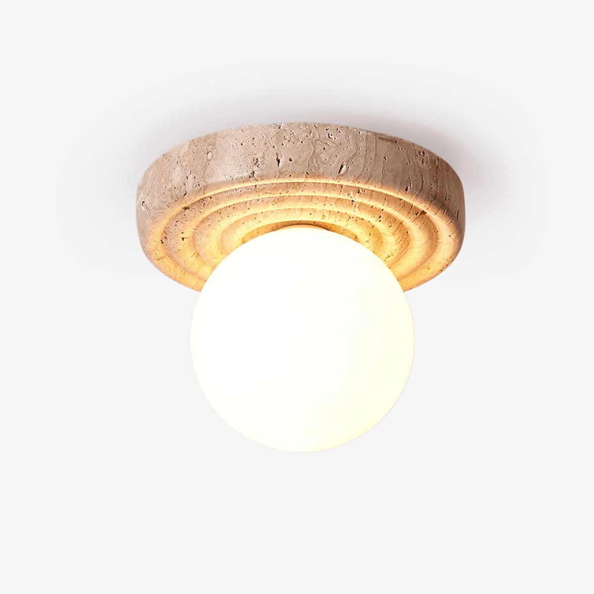 Elira Travertine Ceiling Light