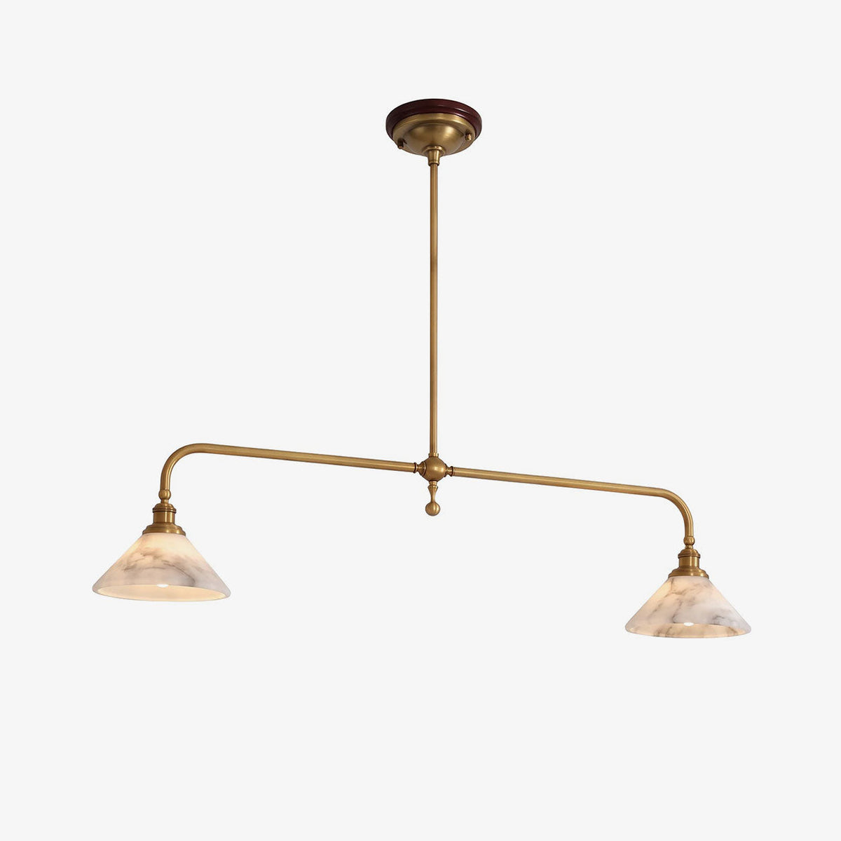 Parlor Alabaster Linear Pendant Lamp