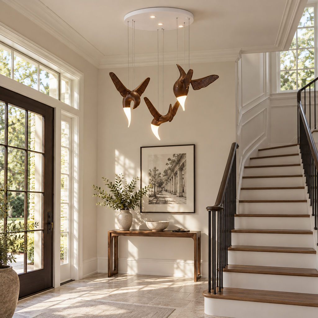 Avian Flight Chandelier