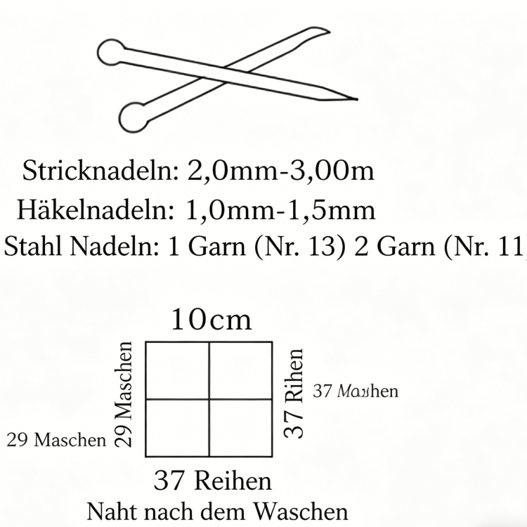 Baumwolle-Leinen-Garn zum Häkeln & Stricken – 0,5kg Knäuel – 1,5mm Stärke – Atmungsaktiv & Hautfreundlich