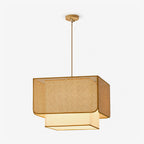 Trellis Woven Rattan Pendant Lamp