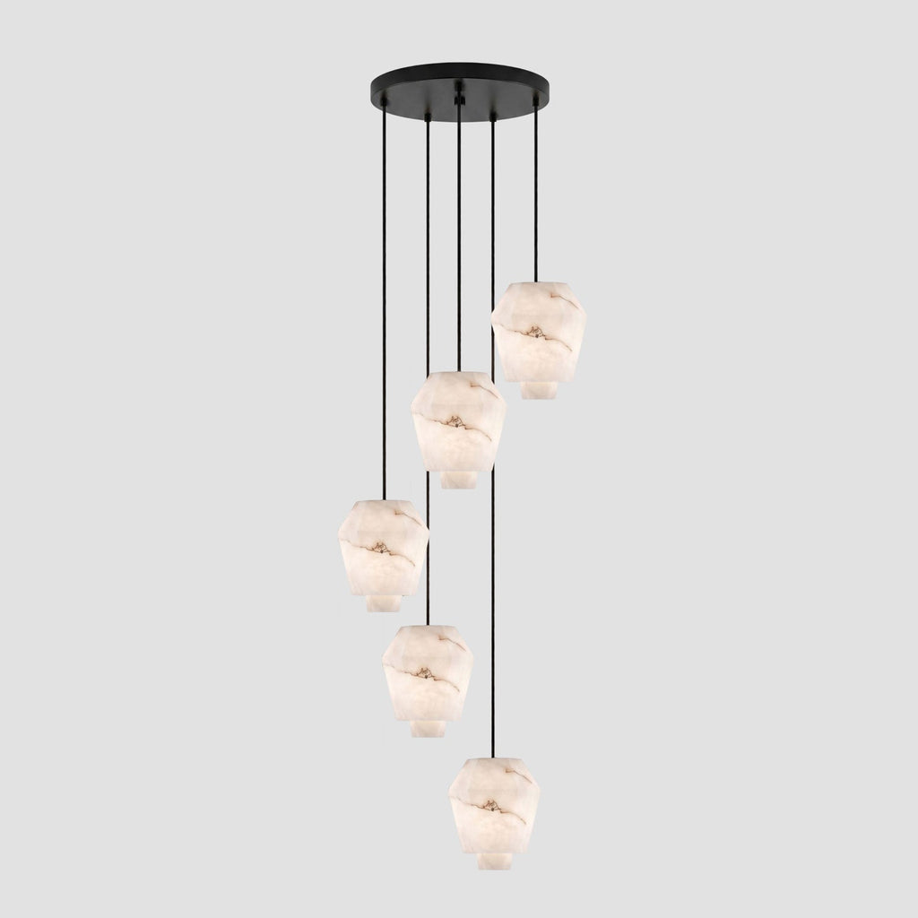 Elvian Alabaster Pendant Light