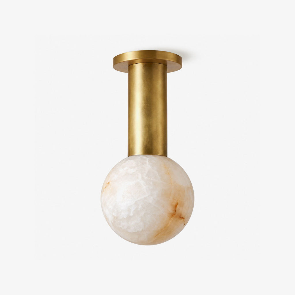 Pestle Alabaster Flush Mount