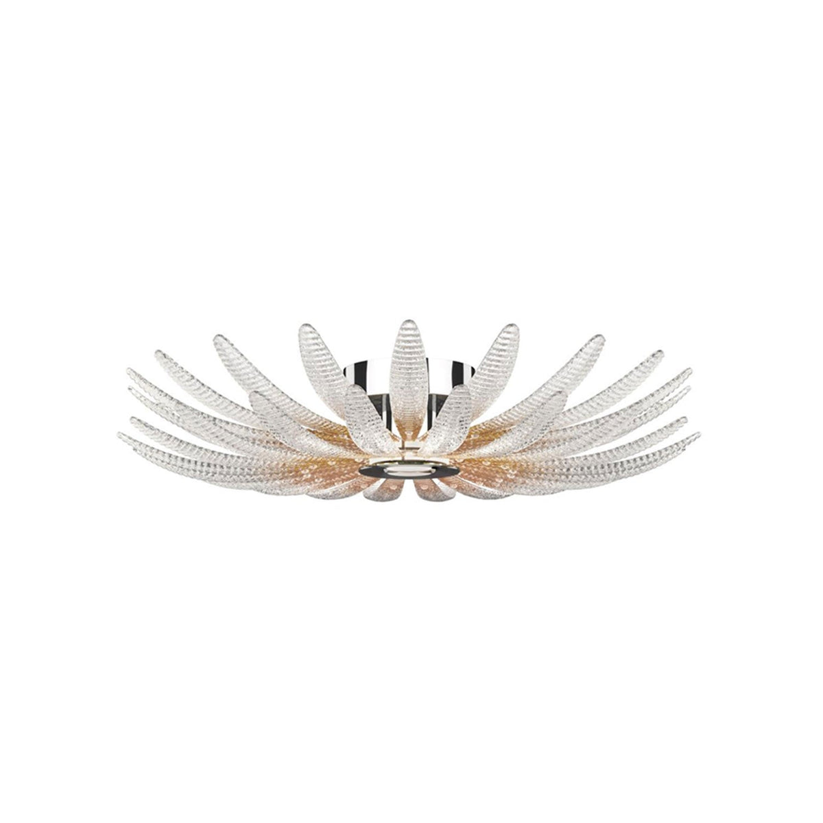 Aurelia Glass Petal Ceiling Light
